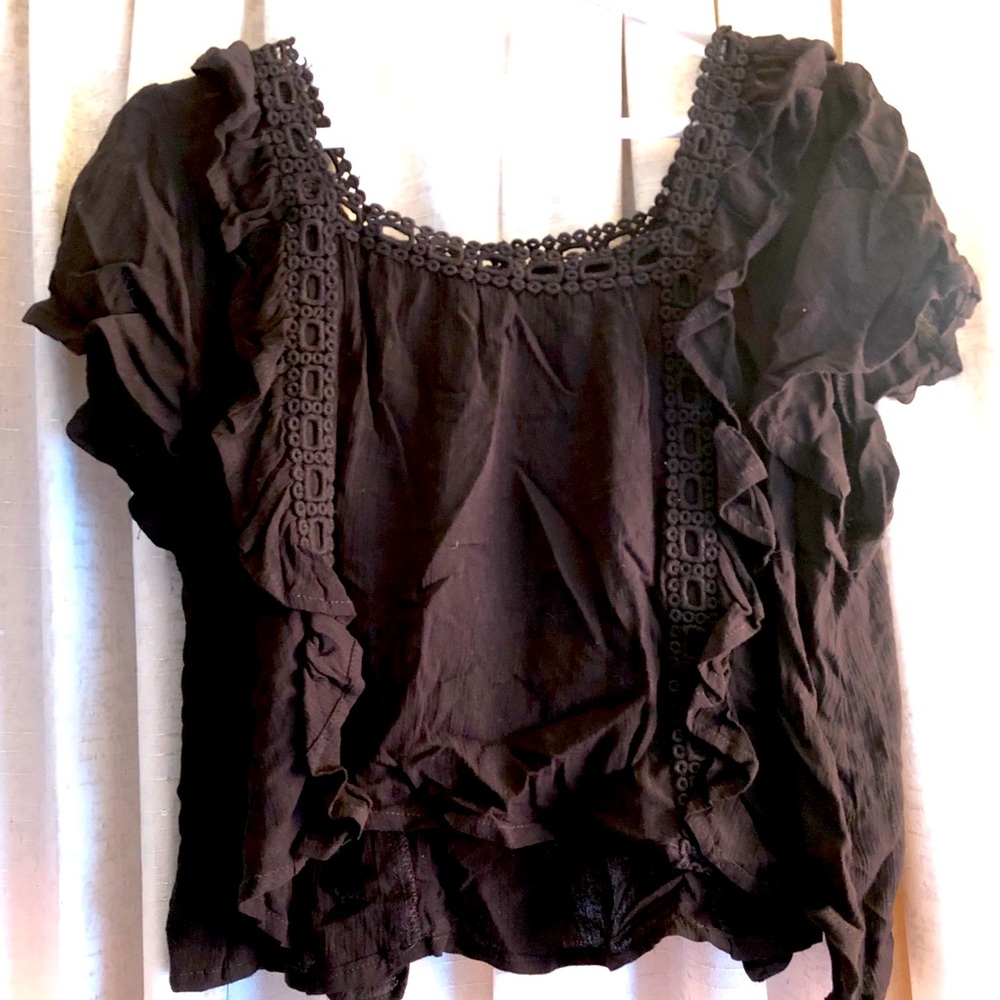 Ruffle Crop Top